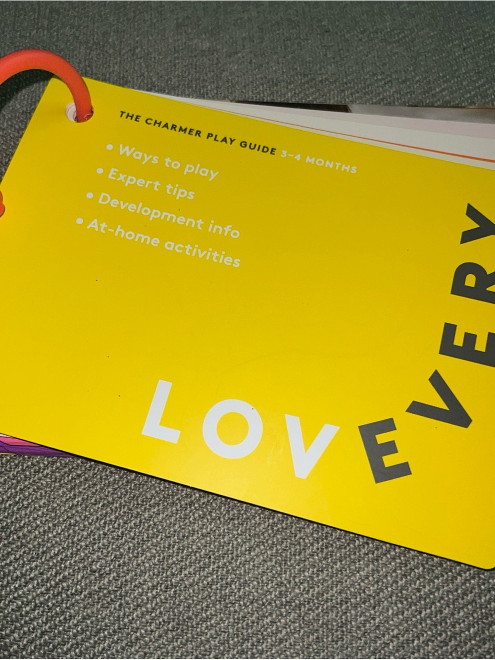Lovevery: The Charmer Play Guide 3-4
Months